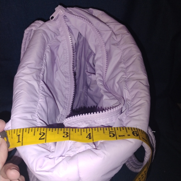 Lands' End Sky Lavender Quilted Tote Purple - Picture 13 of 13